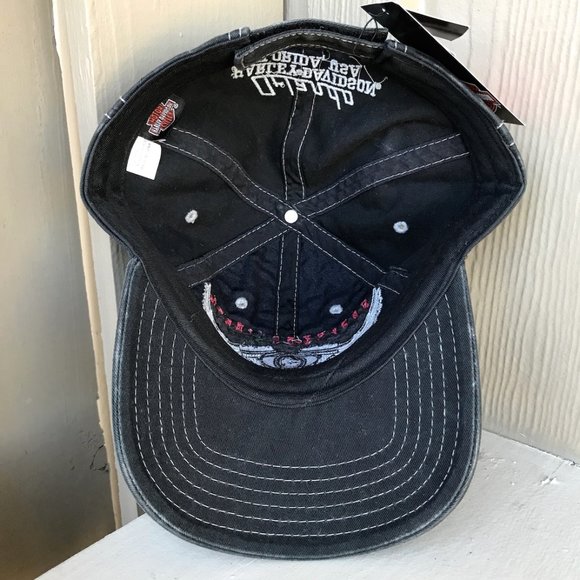 HD Harley Davidson Winged Engine 1903 Baseball Hat - Picture 10 of 12